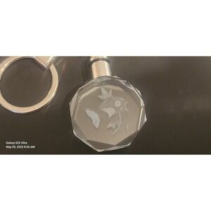 Crystal Keychain LED Light‎ Up Magikarp Keyring Bag Accessories Pokemon